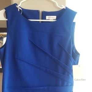 Calvin Klein navy blue dress (NWT)